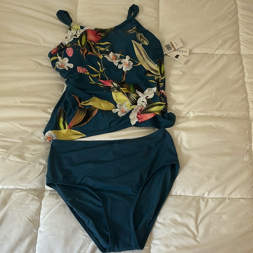 NWT two piece swimsuit